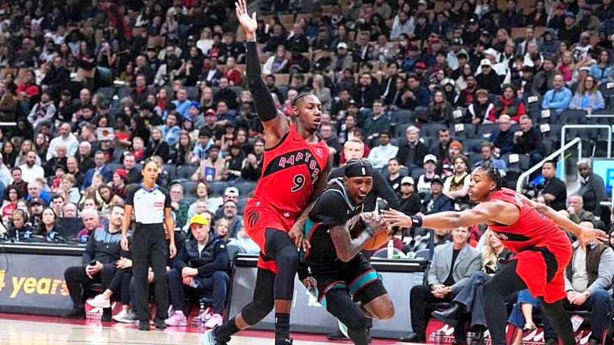 Raptors use balanced attack to down Grizzlies