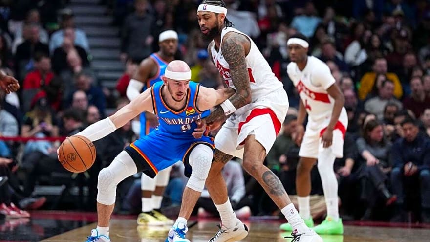 Thunder hold off Raptors after Isaiah Joe erupts in third quarter