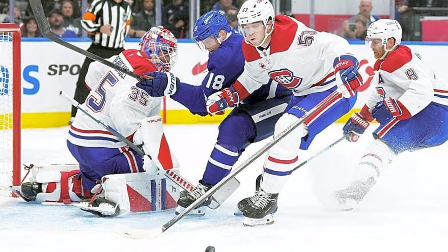 Banged-up Canadiens, Maple Leafs slump into rivalry matchup