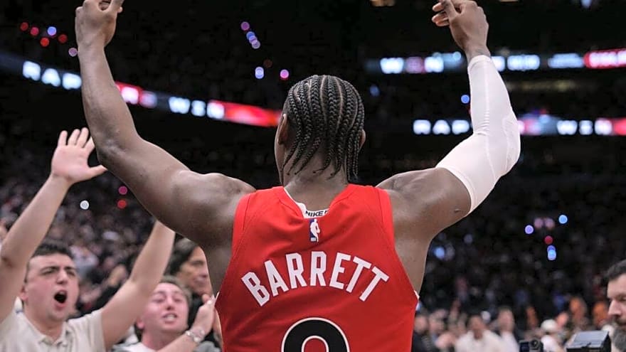 RJ Barrett's heroics push Raptors-Cavaliers to Game 7