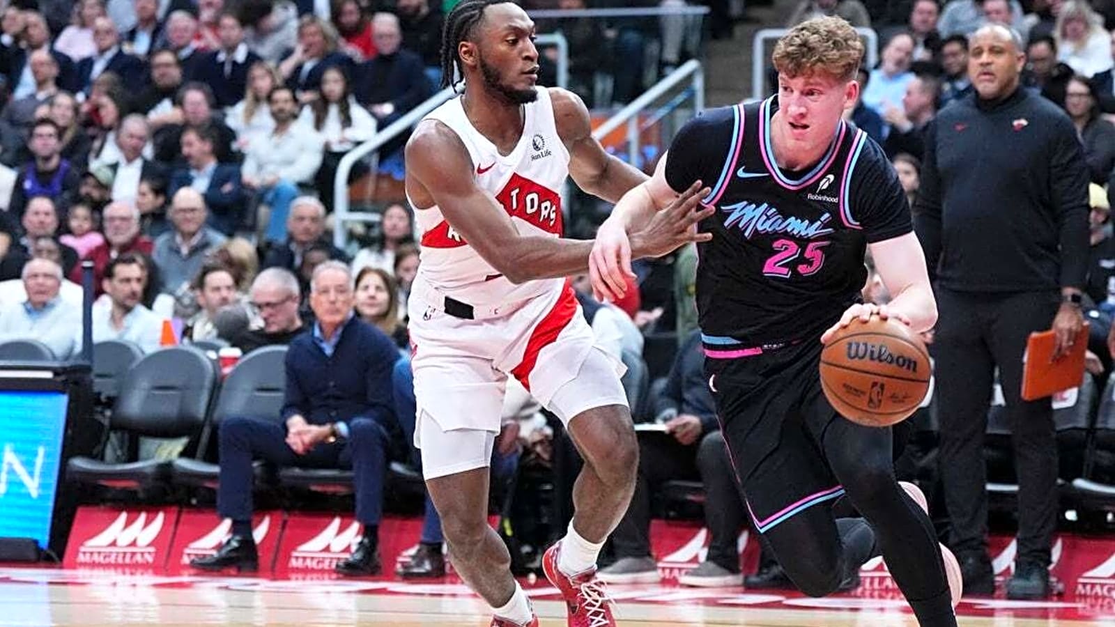 Scottie Barnes, Raptors surge past Heat