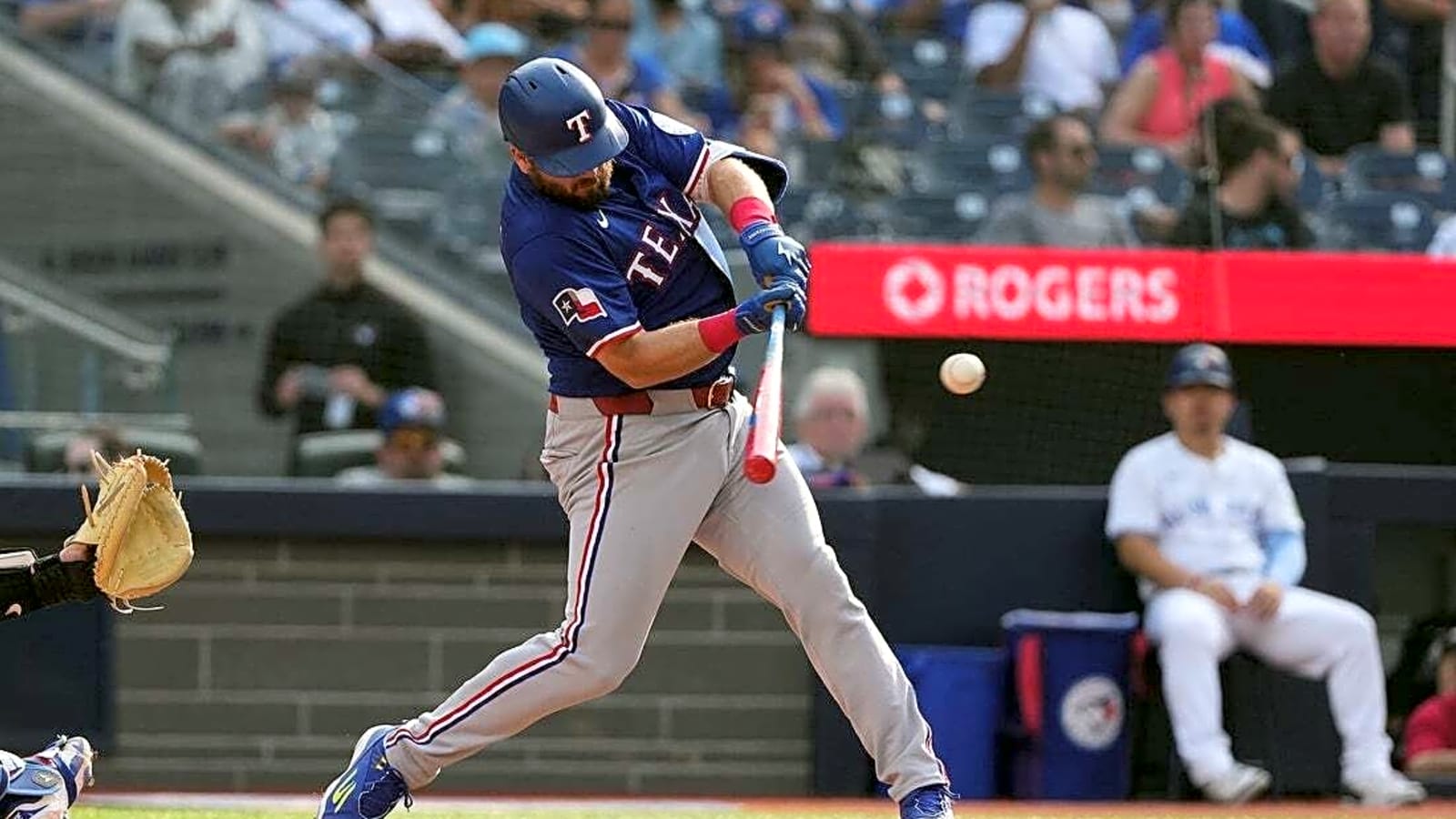 Rangers&#39; Jake Burger heads to IL for third time in 2025