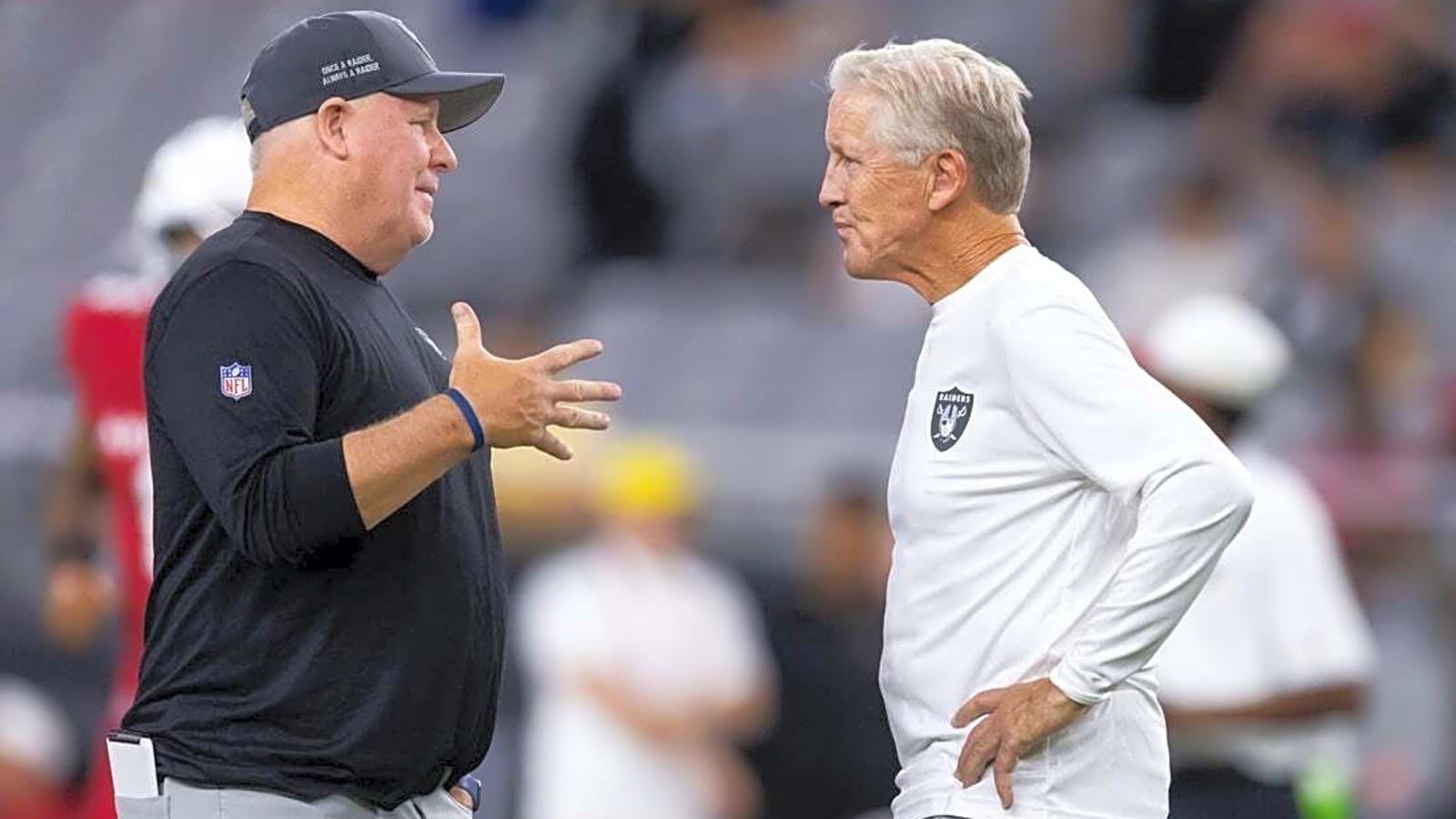 Raiders&#39; Pete Carroll confesses to run-game disconnect with Chip Kelly