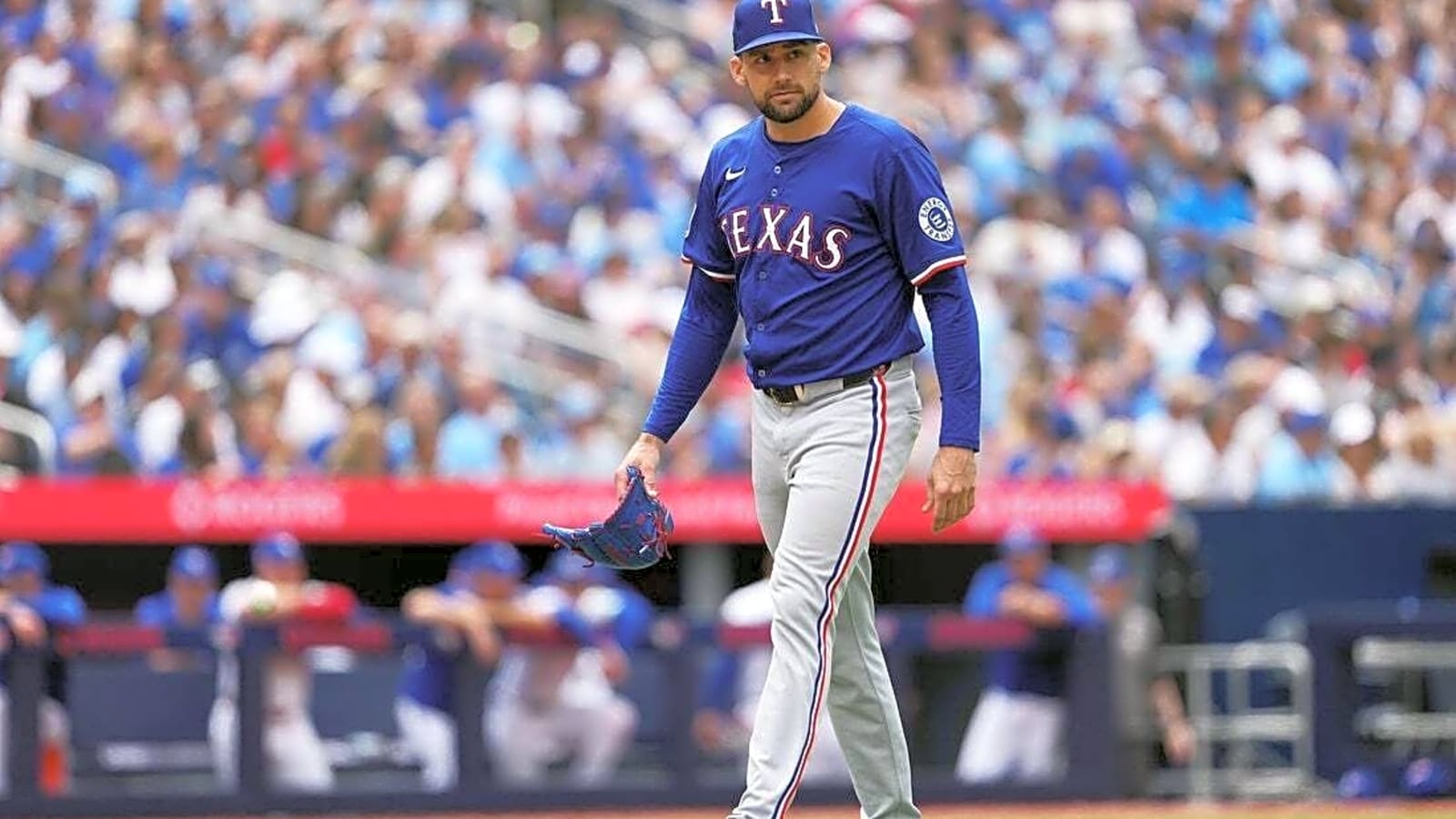 Nathan Eovaldi looks to halt Rangers&#39; slump in opener vs. Guardians