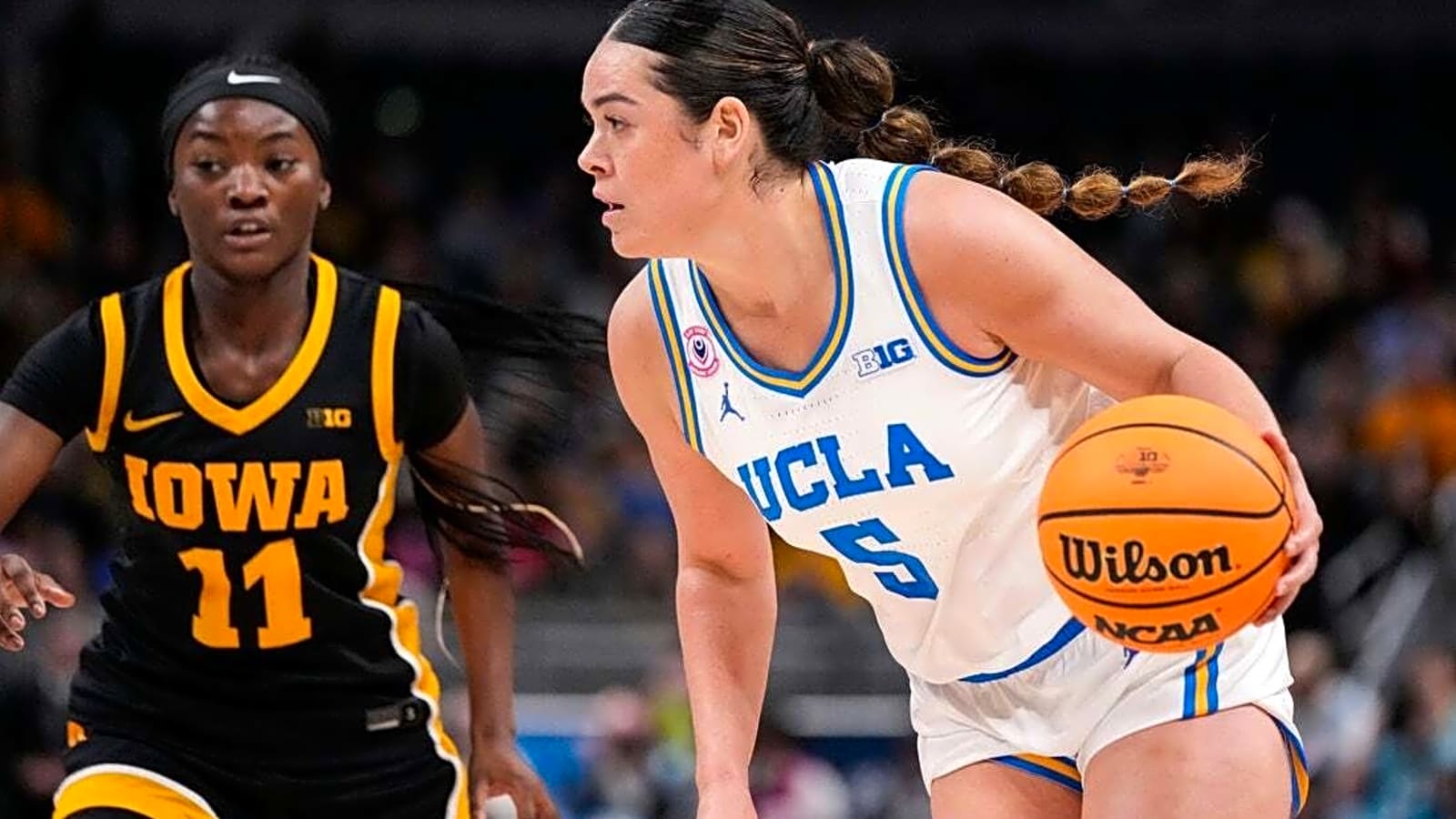 UCLA crushes Iowa to win second straight Big Ten tourney title