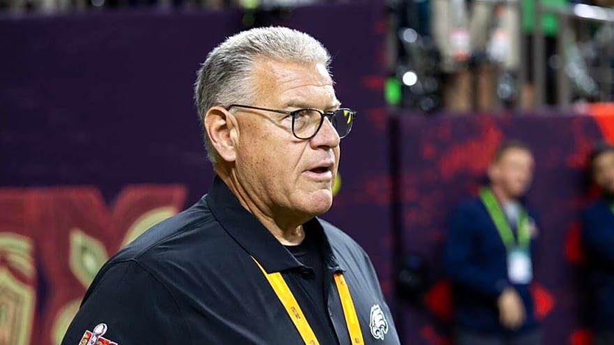 Eagles OL coach Jeff Stoutland to vacate role on staff