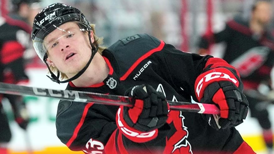 Hurricanes F Jackson Blake signs 8-year, $45M extension