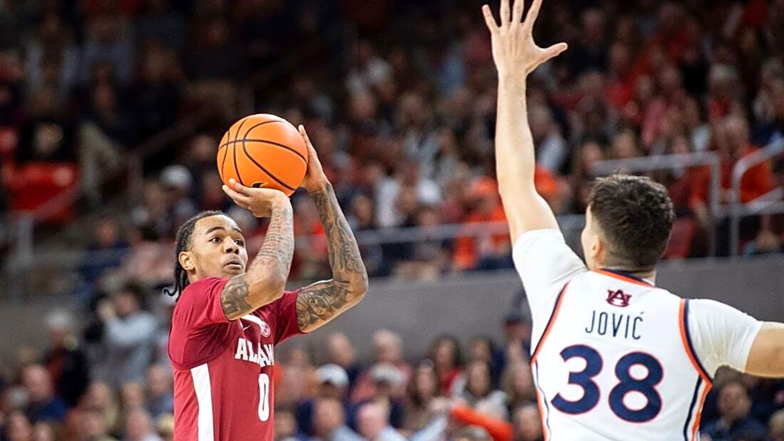 No. 16 Alabama stands in way of Auburn's late NCAA Tournament push