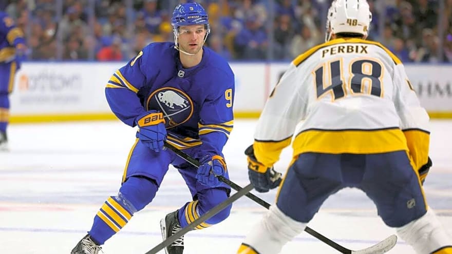 Sabres notch 6th straight win with victory over Predators