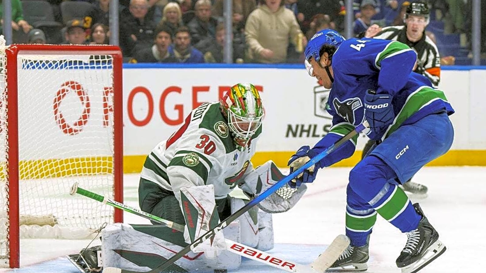 Goal-averse Kraken welcome Wild on a rare lull