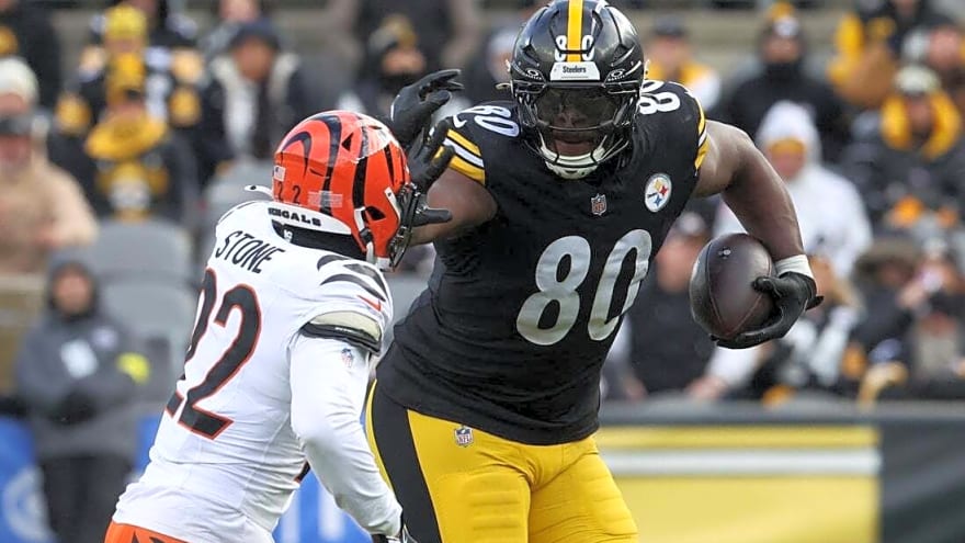 Steelers TE Darnell Washington clears concussion protocol