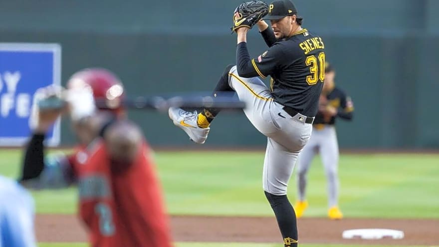 Paul Skenes fires 8 strong innings as Pirates blank Diamondbacks