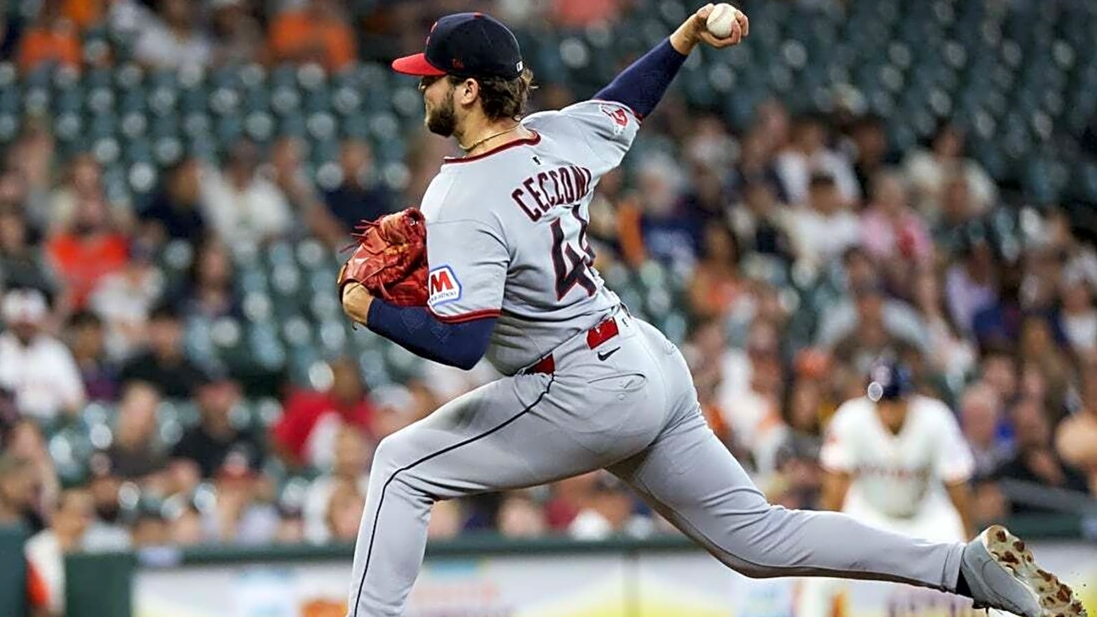 Slade Cecconi dominant as Guardians sweep Astros