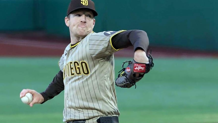 Nick Pivetta returns to rotation as Padres host Nationals