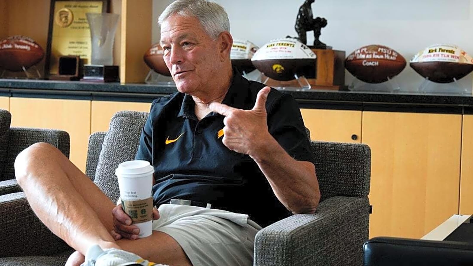 Kirk Ferentz, 69, envisions another Iowa contract