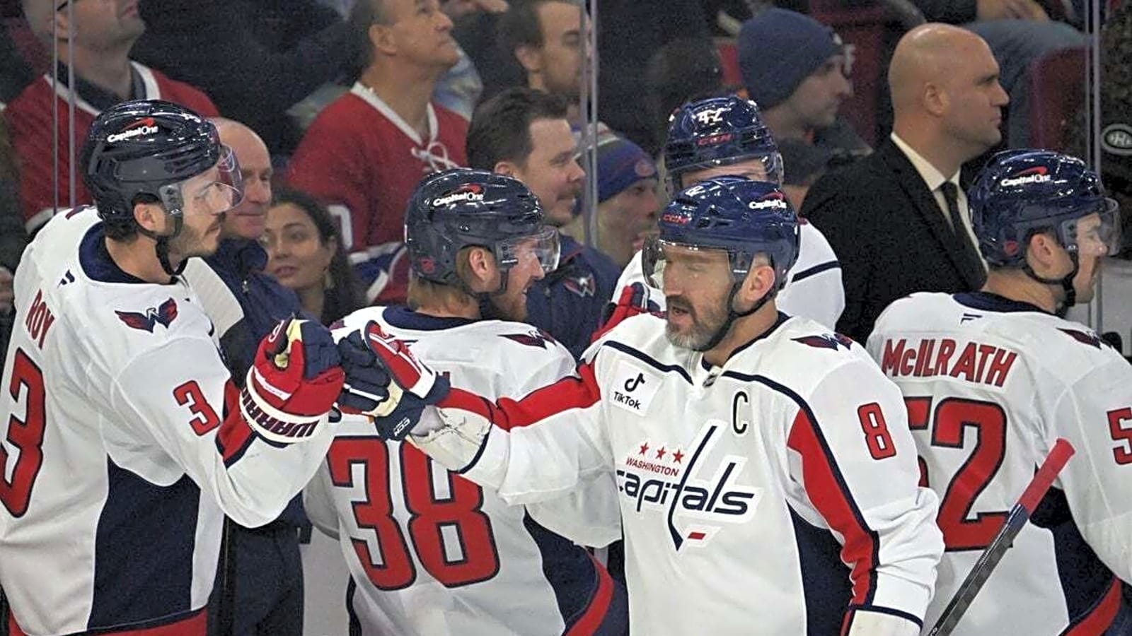 Alex Ovechkin&#39;s 33rd hat trick lifts Capitals over Canadiens