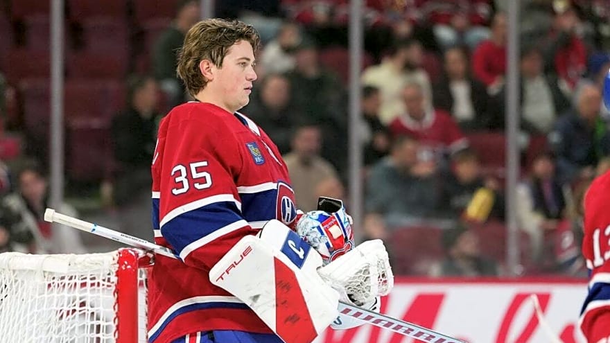 Canadiens' Sam Montembeault returns to start against Panthers