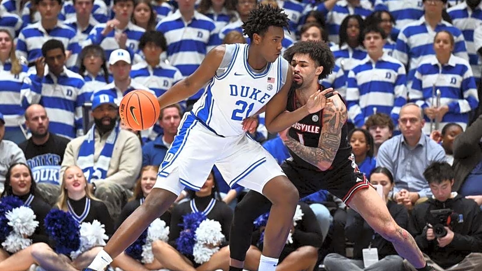 No. 4 Duke dominates No. 20 Louisville for season sweep