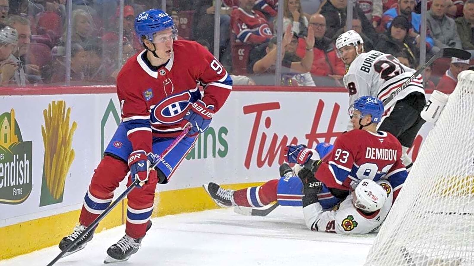 Zachary Bolduc's 2-goal night carries Canadiens past Blackhawks