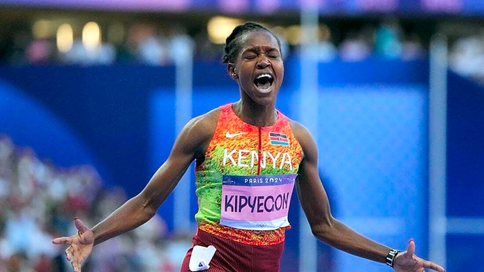 Faith Kipyegon not fast enough in bid to break 4-minute mile