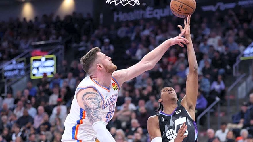 Thunder C Isaiah Hartenstein (calf) out at least 10-14 days