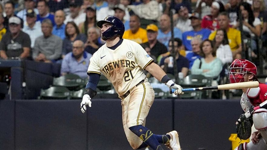 Freddy Peralta earns NL-best 17th win as Brewers beat Angels