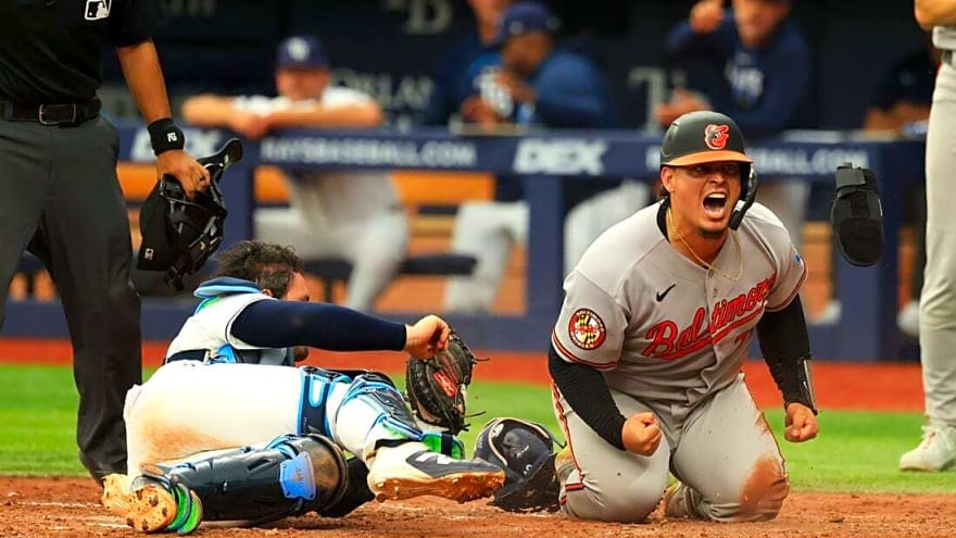 Now in playoff position, Orioles out for 4-game road sweep of Rays