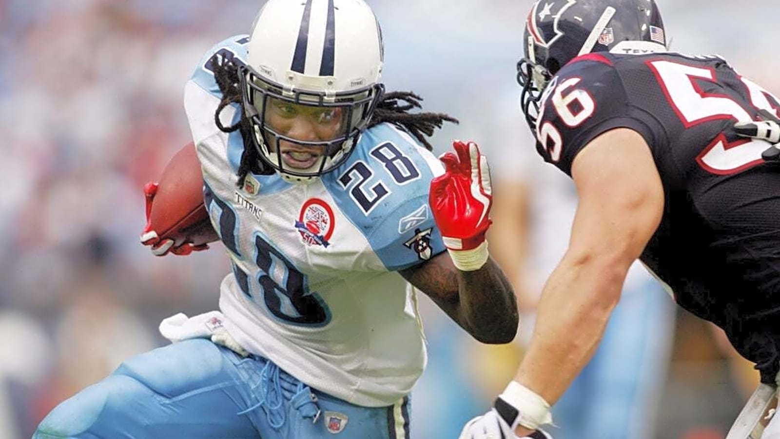 Former NFL RB Chris Johnson reveals ALS battle