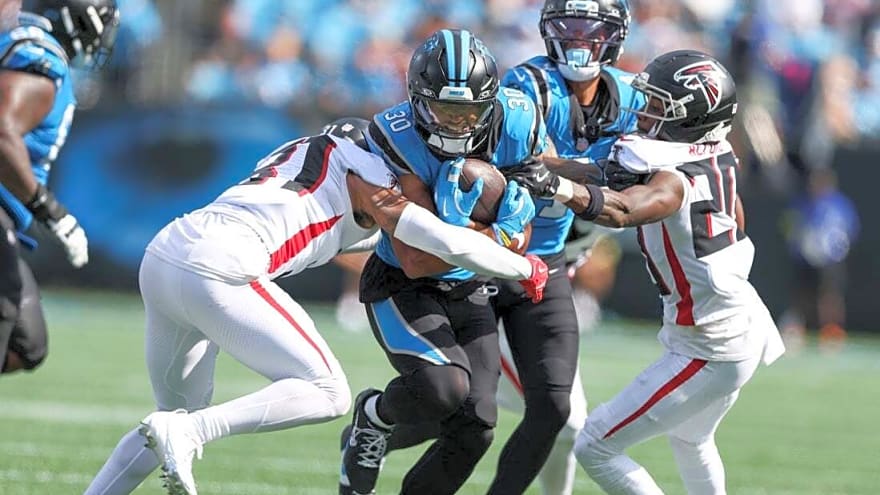 Panthers, Falcons look to right ship in divisional showdown