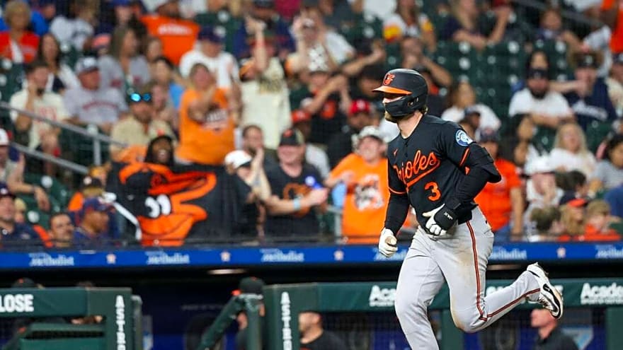 Orioles vie to continue win streak in matchup vs. Astros