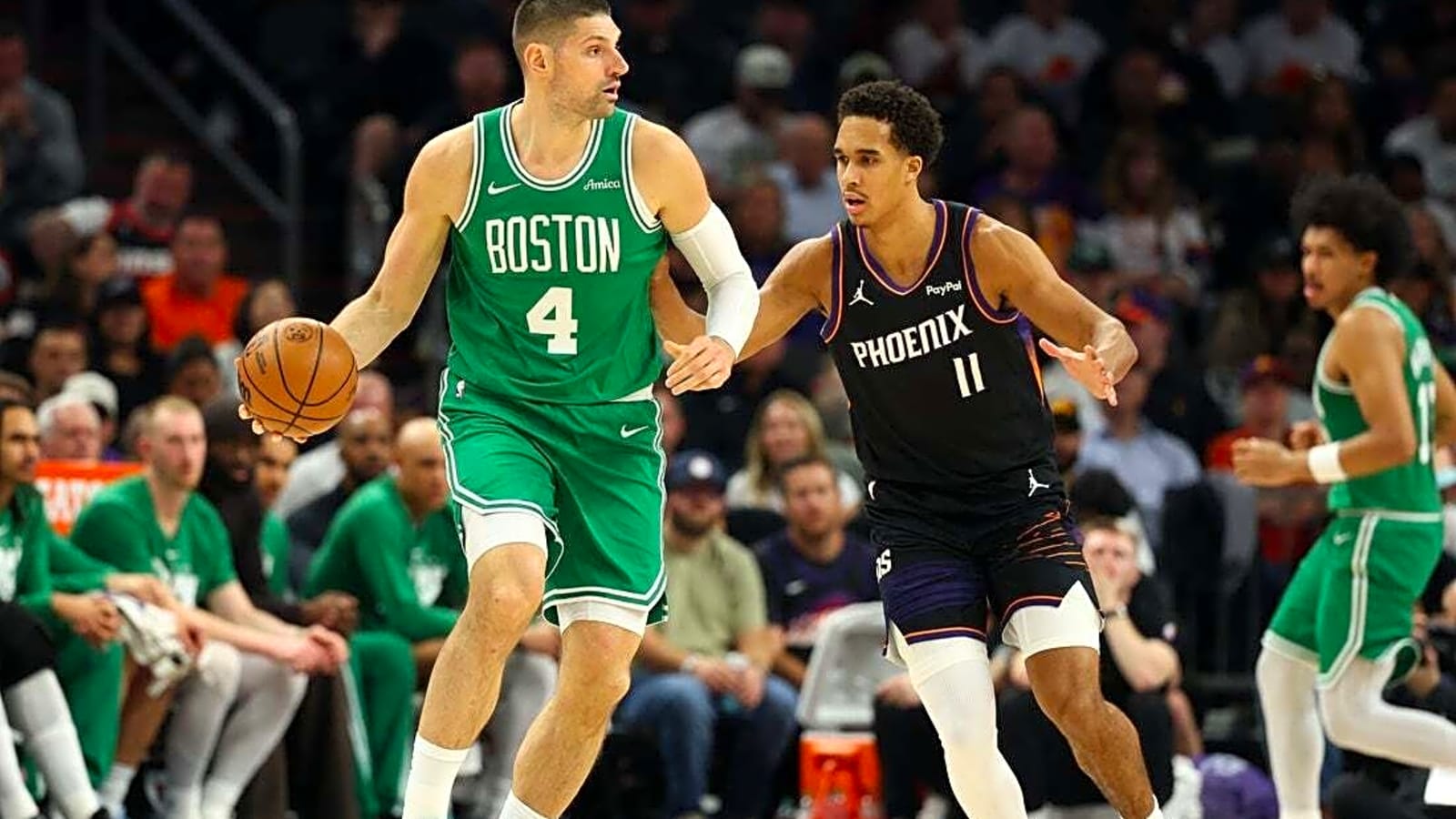 Led by Derrick White, Celtics roll over short-handed Suns