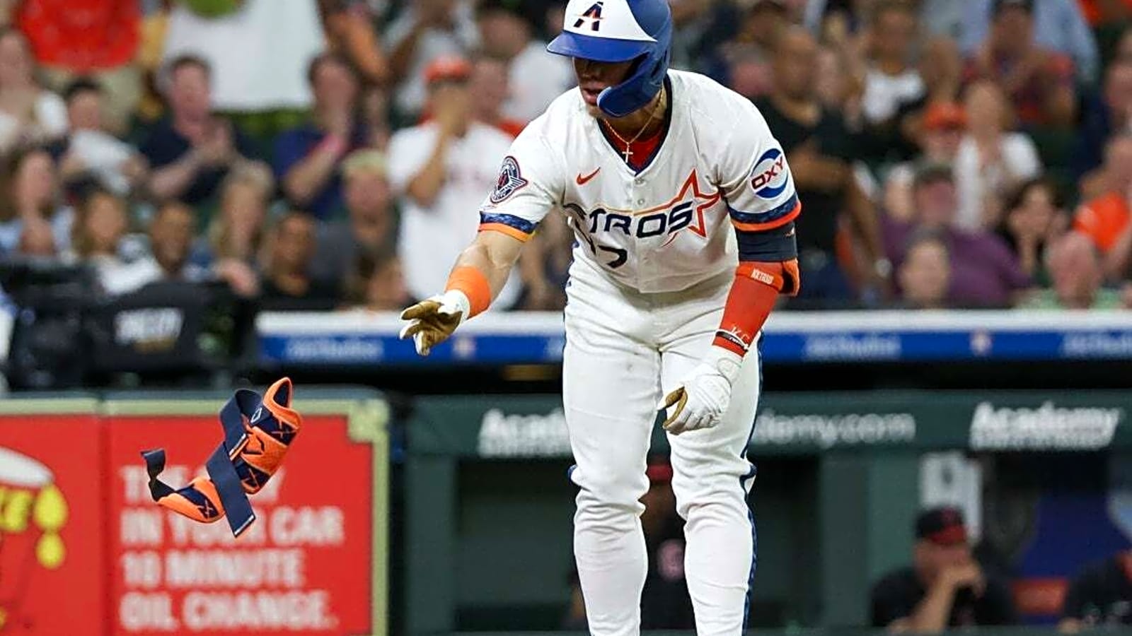 Astros introduce another new face to lineup against Guardians