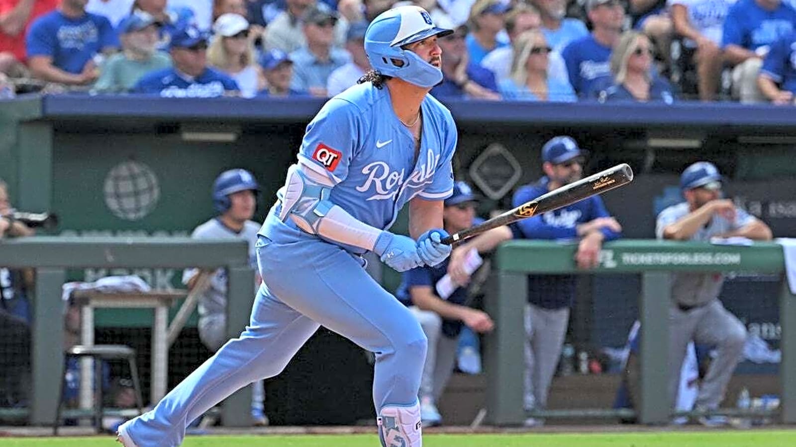 Royals top Dodgers to snap 11-game home skid