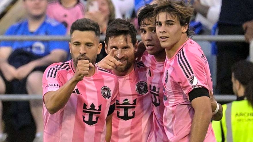 Lionel Messi&#39;s brace helps Inter Miami rout CF Montreal