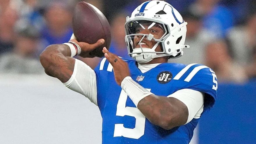 Colts place backup QB Anthony Richardson (eye) on injured reserve