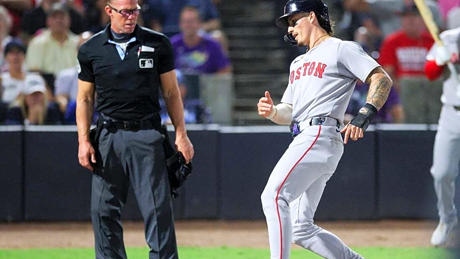 Boston&#39;s big ninth rescues win from Tampa Bay