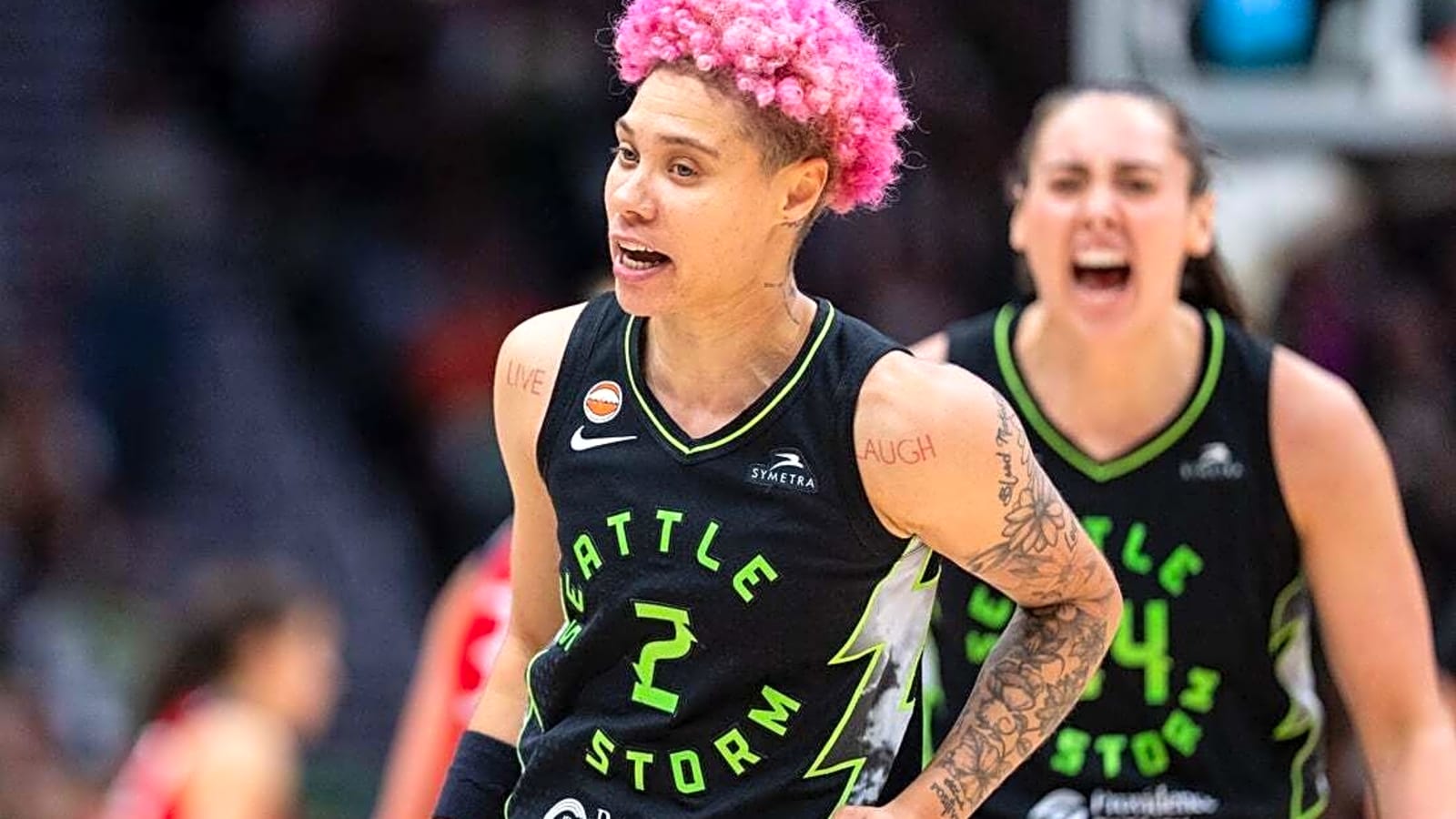 Natisha Hiedeman's 24 points lead Storm over Mystics