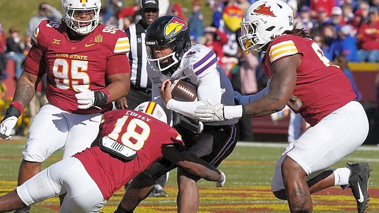 First-half domination carries Iowa State past Kansas