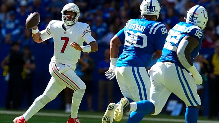 Reports: Cardinals rolling with Jacoby Brissett again as Kyler Murray is out