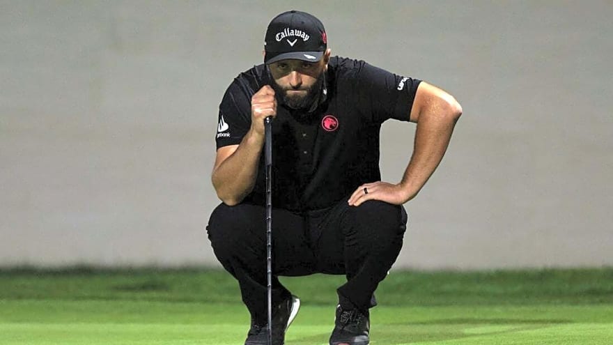 Jon Rahm putts his way to second-round lead at LIV Adelaide
