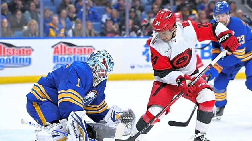 Surging Sabres take down East-leading Hurricanes 4-1