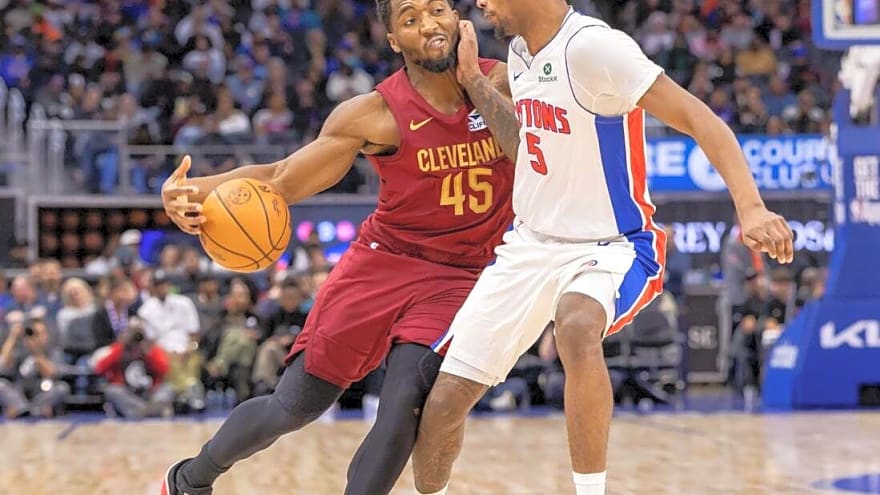 Donovan Mitchell, Cavs eager to put 'foot on gas' vs. Pistons