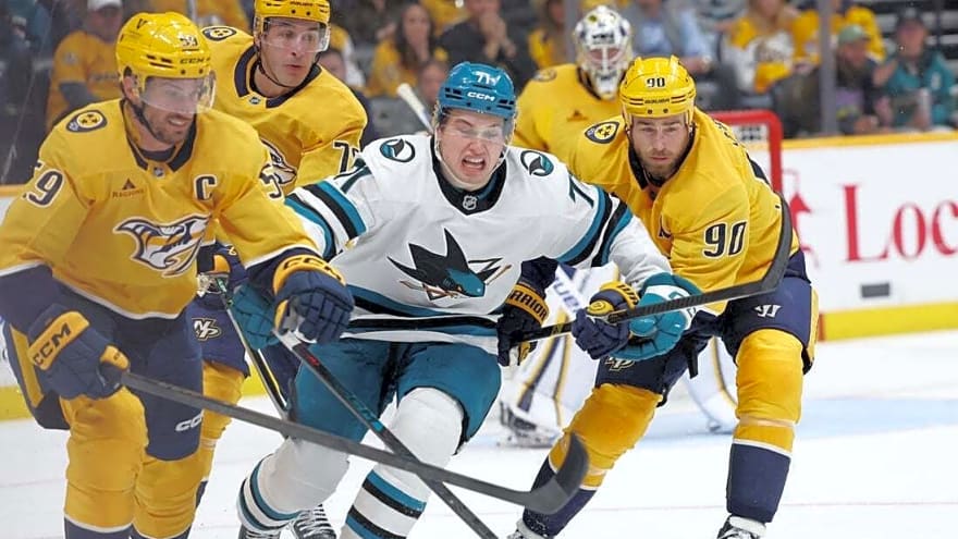 Sharks outlast Predators in key Western Conference matchup