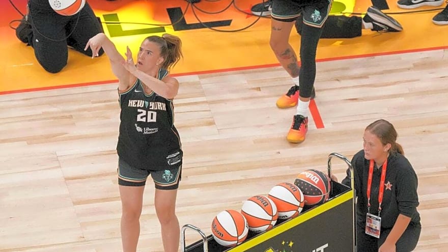 Sabrina Ionescu wins WNBA 3-point Contest