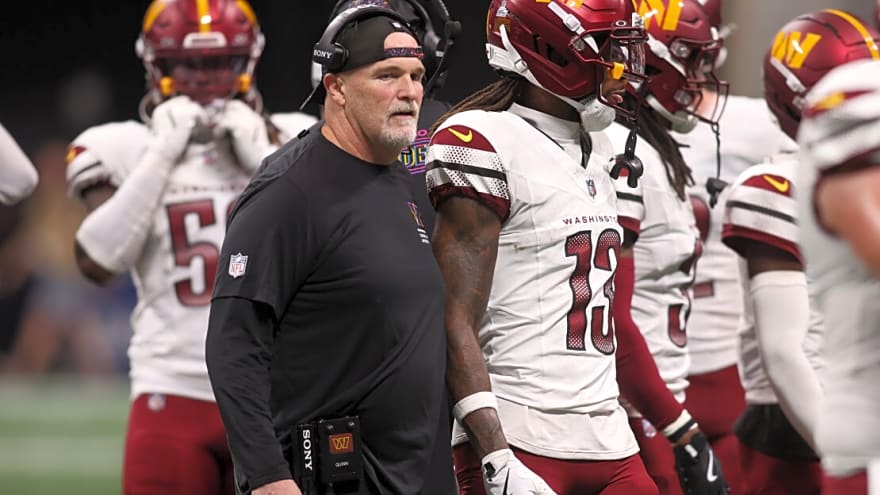 The Commanders avoid disaster hours before kickoff against the Bears, and one undrafted rookie makes his season debut