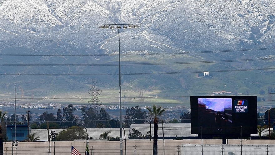 Clash at Bowman Gray wouldn't be the first NASCAR race to be impacted by snow