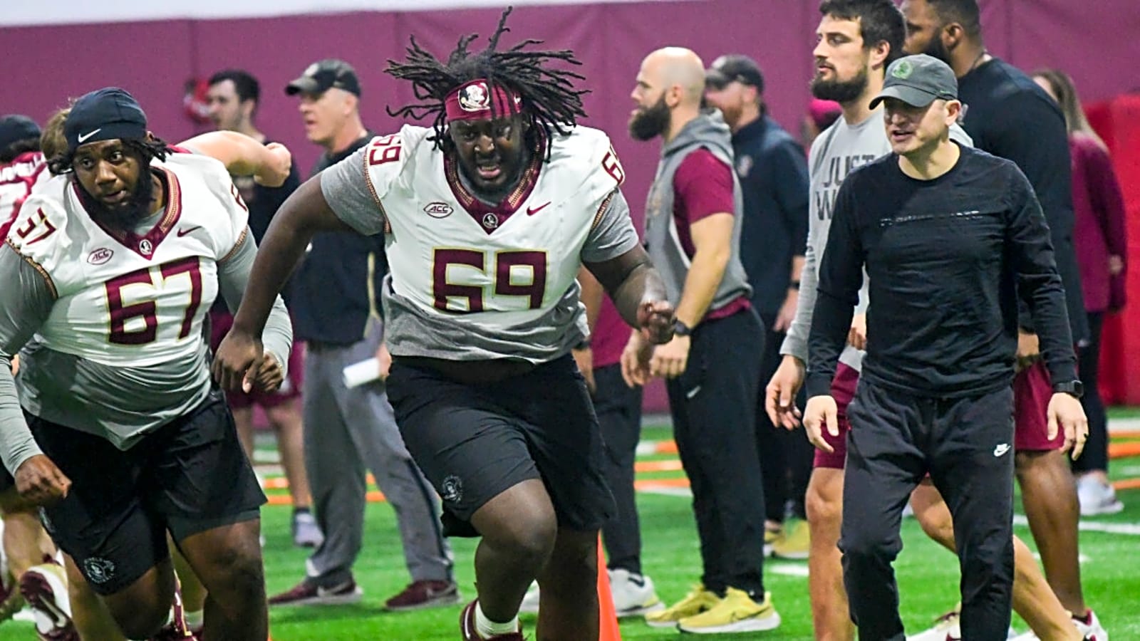 Former Florida State OL TJ Ferguson visits SMU amid transfer frenzy