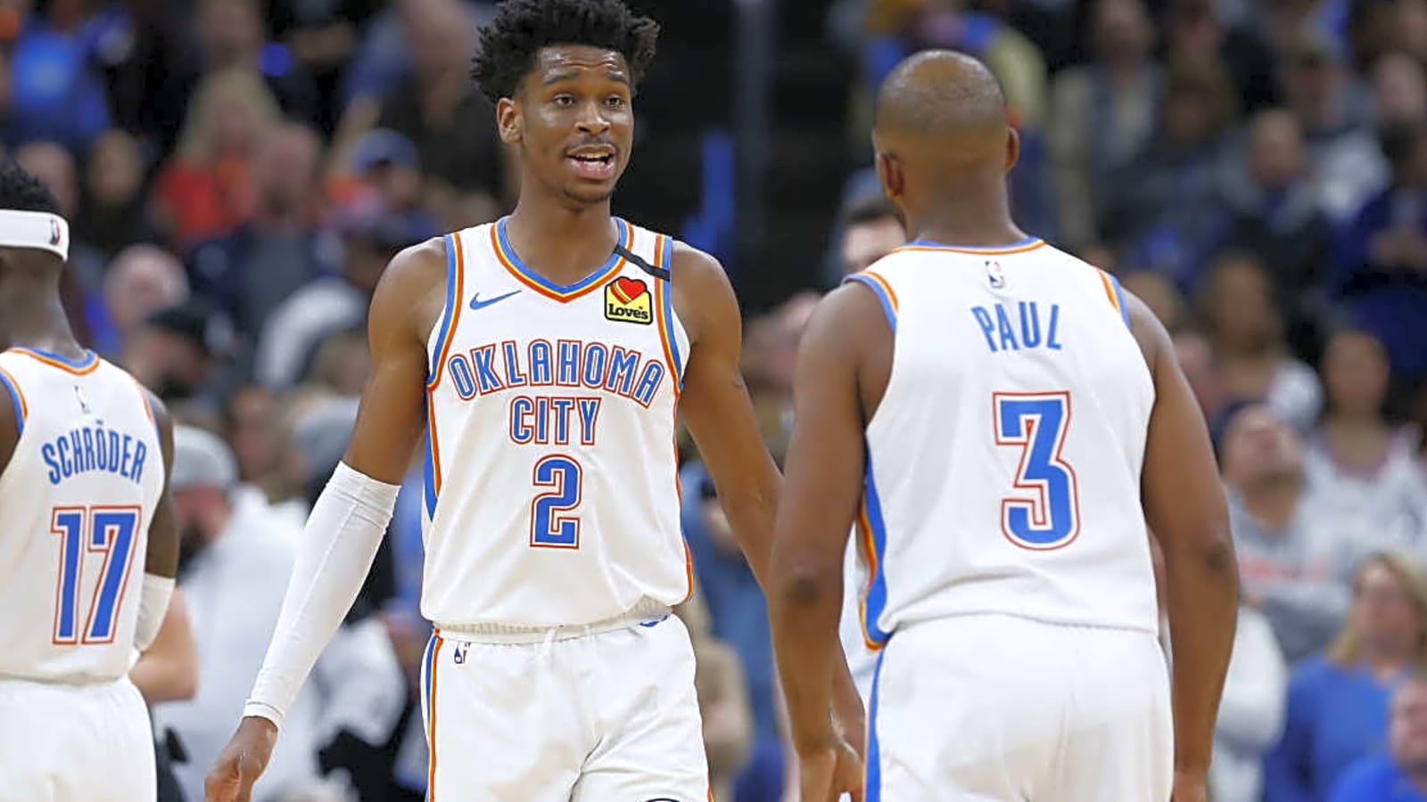 Shai Gilgeous-Alexander Sends Funny Chris Paul Message After Thunder&#39;s Game 2 Win