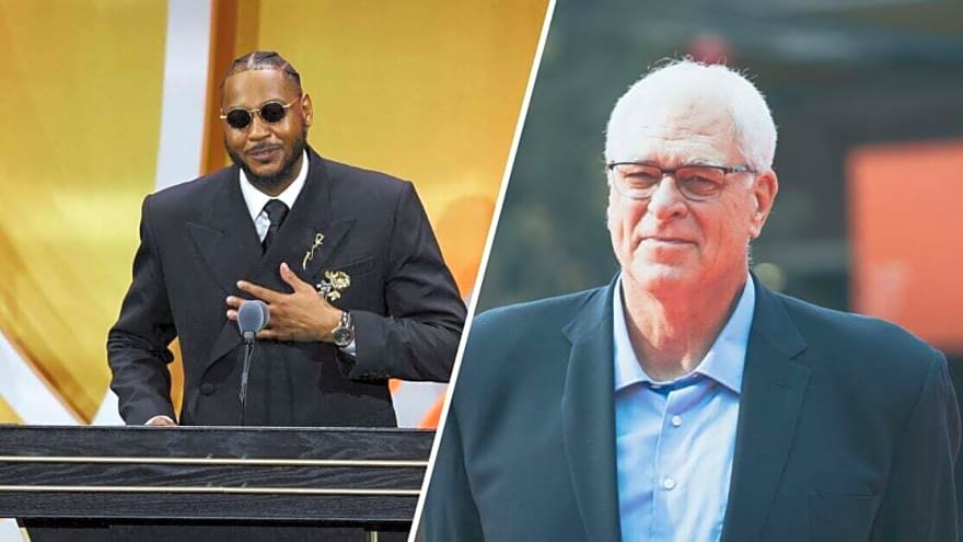 Phil Jackson saw how Carmelo Anthony could be like Michael Jordan and Kobe Bryant, ‘that’s a perfect spot for him’