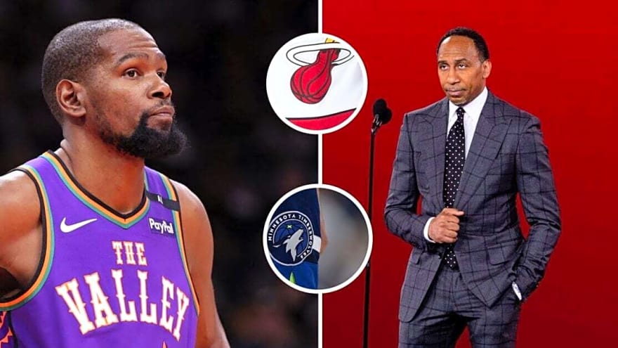 ‘Different dimension’… Stephen A. Smith picks which of Miami Heat and Minnesota Timberwolves is best for Kevin Durant